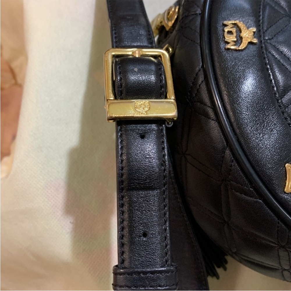 MCM Limited Edition Tamborine Crossbody with tassels - Picture 8 of 16